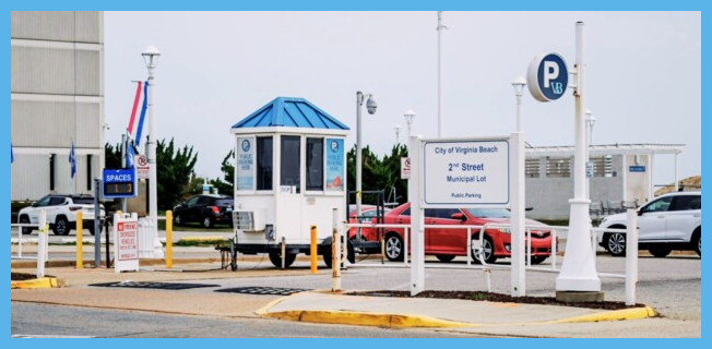 Virginia Beach parking garages